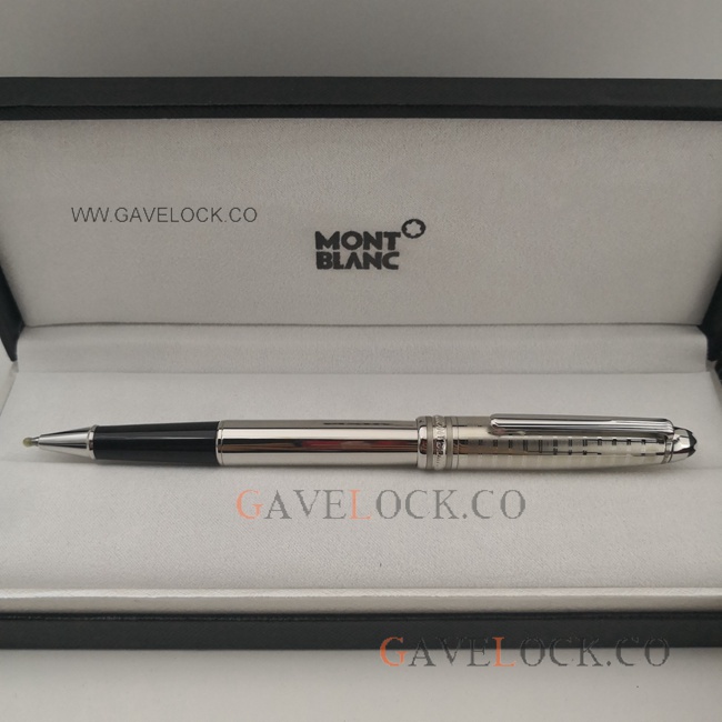 Best Mont blanc Meisterstuck Rollerball Fake Stainless Steel